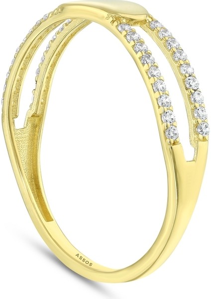 Tasarım Altın Yüzük - 14K