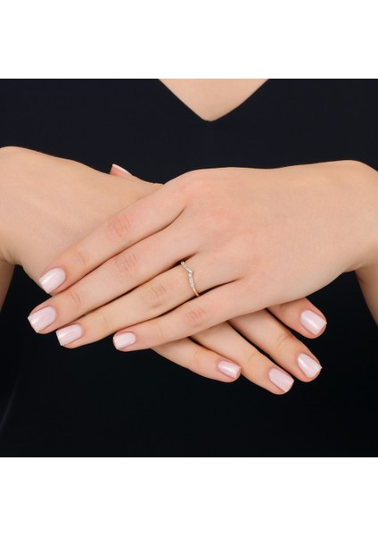 Tasarım Altın Yüzük - 14K