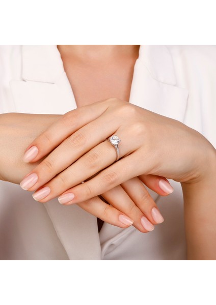 Altın Tektaş Yüzük - 14K