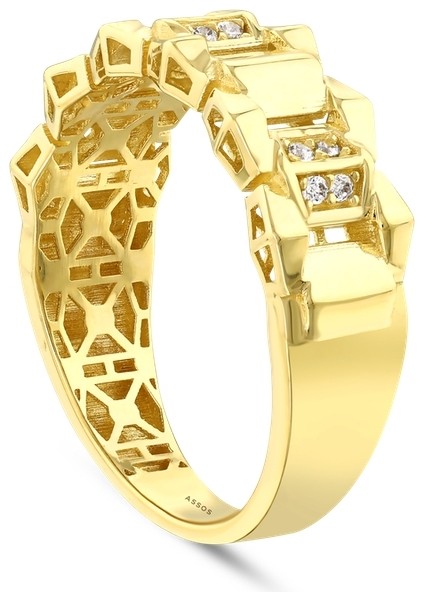 Tasarım Altın Yüzük - 14K