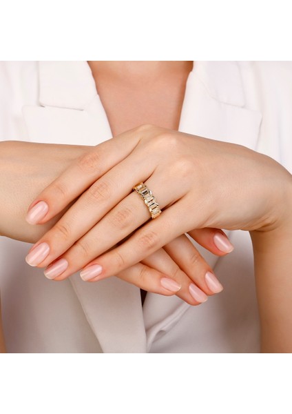 Tasarım Altın Yüzük - 14K