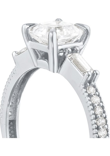 Altın Baget Yüzük - 14K