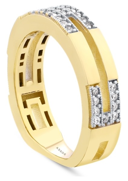 Tasarım Altın Yüzük - 14K