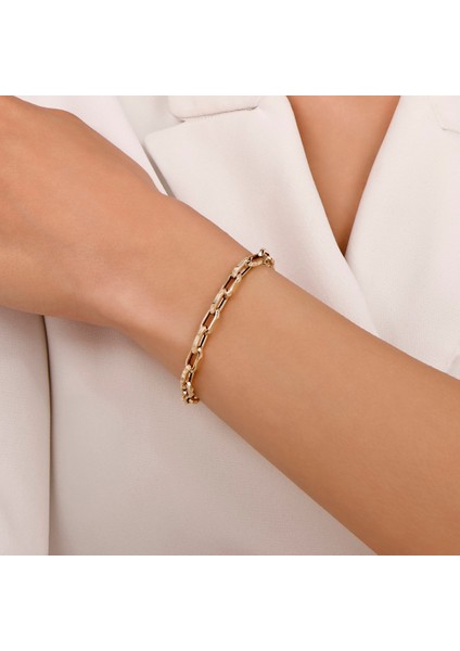 Altın Zincir Bileklik - 14K