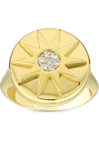 Altın Tasarım Yüzük - 14K