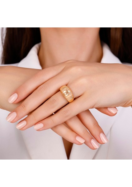 Tasarım Altın Yüzük - 14K