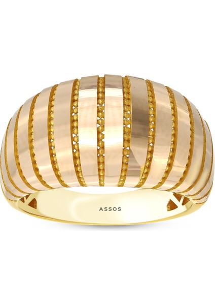 Tasarım Altın Yüzük - 14K