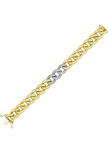 Altın Zincir Bileklik - 14K fırsatları