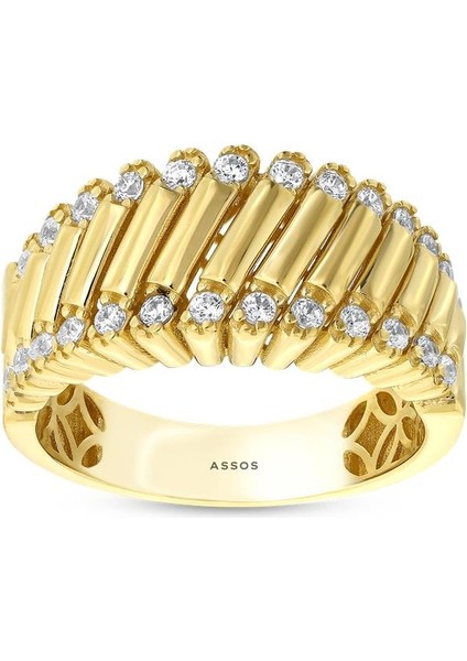 Tasarım Altın Yüzük - 14K