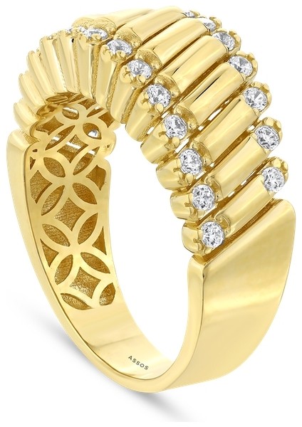 Tasarım Altın Yüzük - 14K