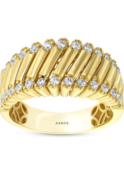 Tasarım Altın Yüzük - 14K