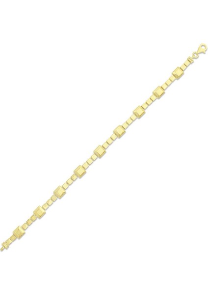 Altın Tasarım Bileklik - 14K fırsatları