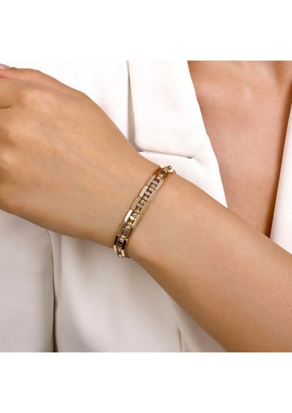 Tasarım Altın Bileklik - 14K