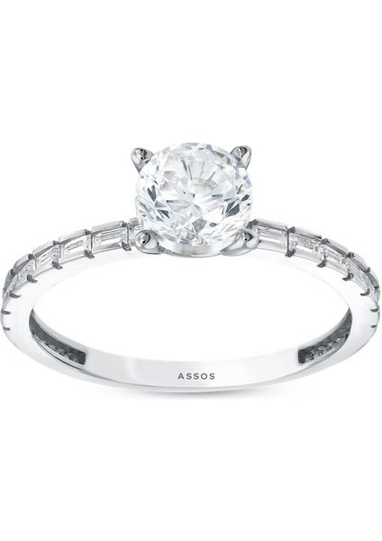 Altın Tektaş Yüzük - 14K