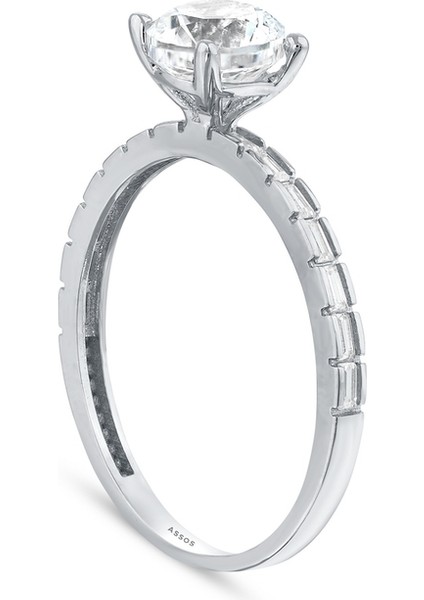 Altın Tektaş Yüzük - 14K