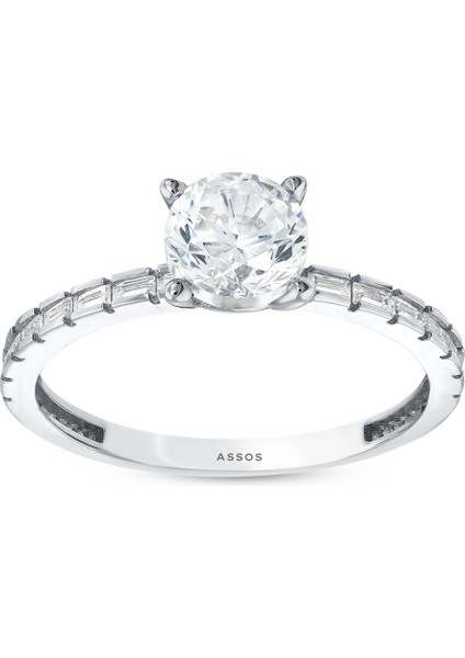 Altın Tektaş Yüzük - 14K