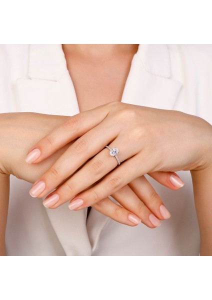 Altın Tektaş Yüzük - 14K