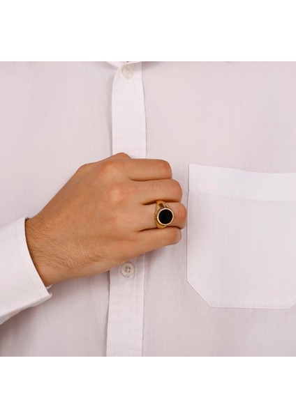 Altın Erkek Yüzük - 14K