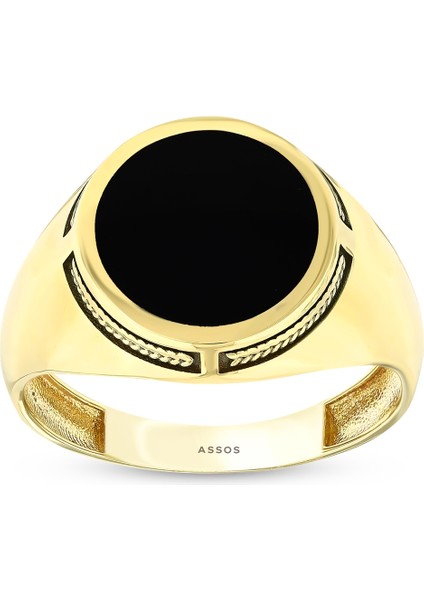 Altın Erkek Yüzük - 14K