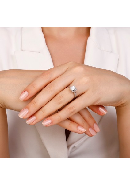 Altın Tektaş Yüzük - 14K