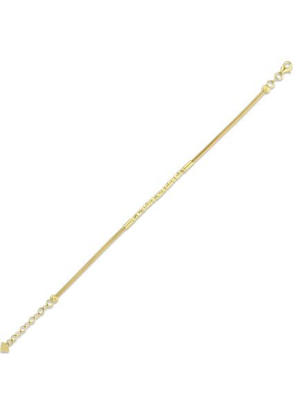 Altın Tasarım Bileklik - 14K fırsatları