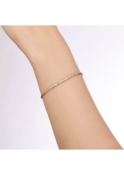 Altın Tasarım Bileklik - 14K