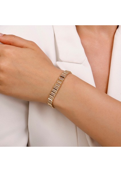 Tasarım Altın Bileklik - 14K