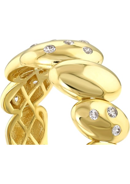 Altın Tasarım Yüzük - 14K