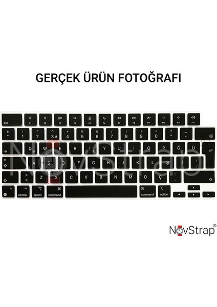 Macbook Air M4 M3 M2 Çip 13.6" A3240 A3113 A2681 ile Uyumlu Parlak Kılıf + Siyah Klavye Kılıfı +Ekran Koruyucu Film