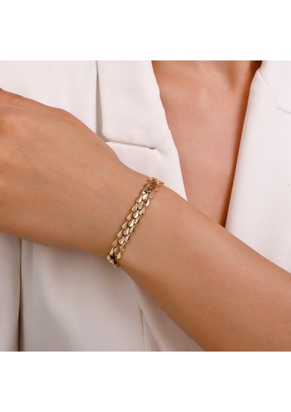 Tasarım Altın Bileklik - 14K