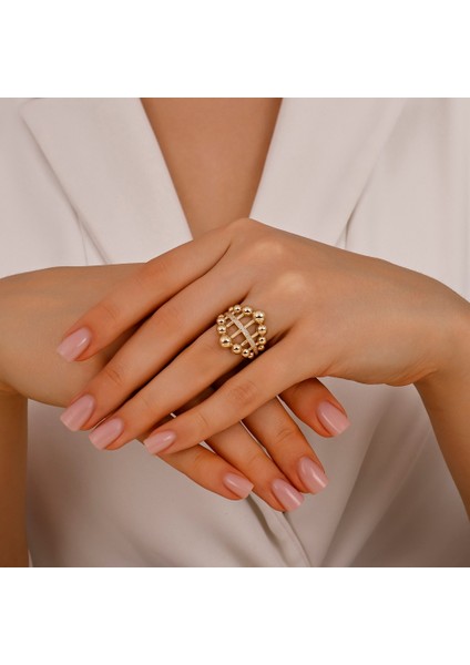 Tasarım Altın Yüzük - 14K