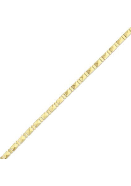 Altın Tasarım Bileklik - 14K indirimleri