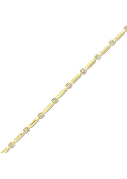 Altın Tasarım Bileklik - 14K indirimleri