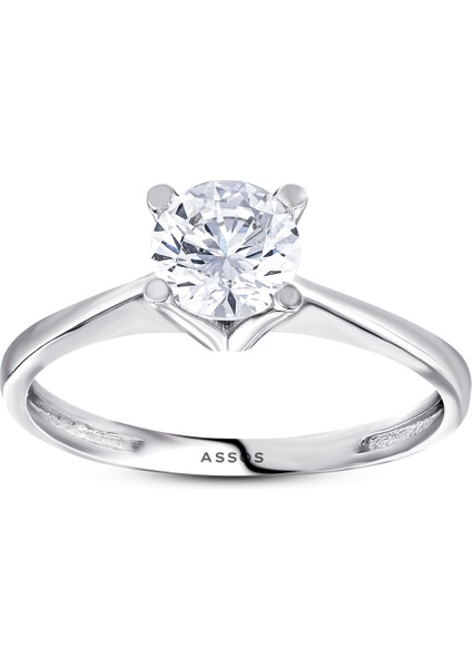 Altın Tektaş Yüzük - 14K