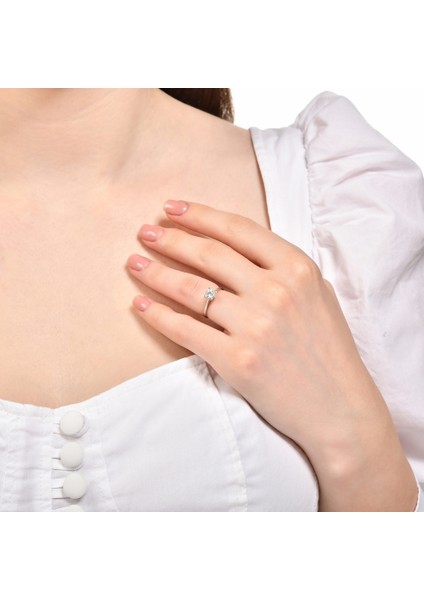 Altın Tektaş Yüzük - 14K