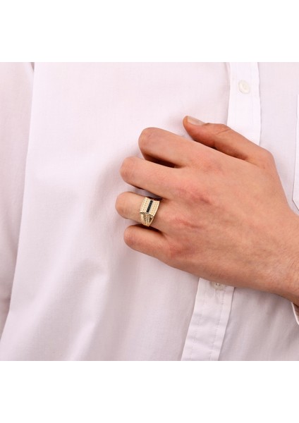 Altın Erkek Yüzük - 14K