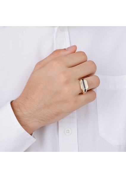 Altın Erkek Yüzük - 14K