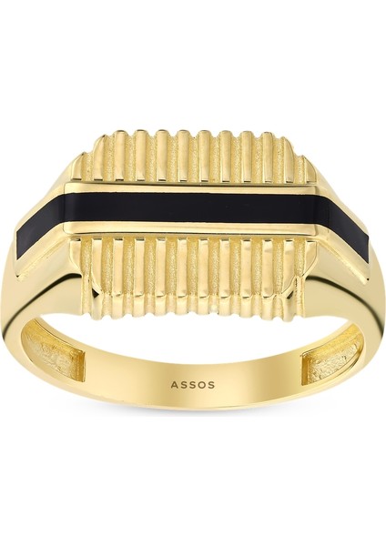 Altın Erkek Yüzük - 14K