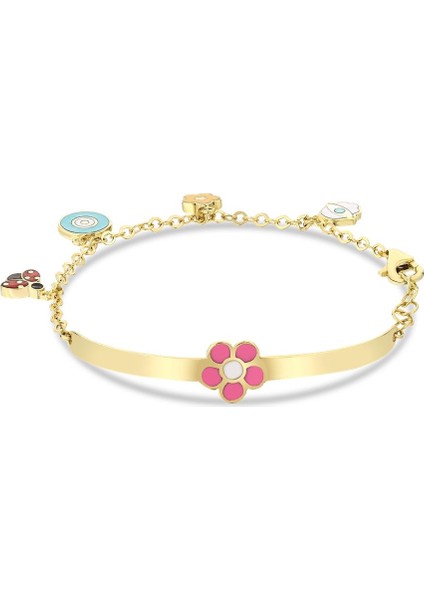 Figürlü Altın Çocuk Kelepçe - 14K modelleri