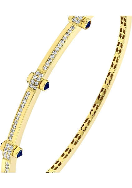 Tasarım Altın Kelepçe - 14K