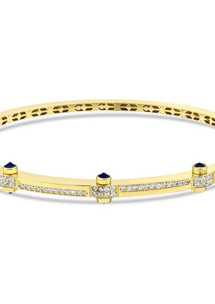 Tasarım Altın Kelepçe - 14K