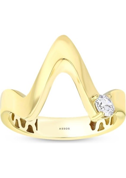 Tasarım Altın Yüzük - 14K