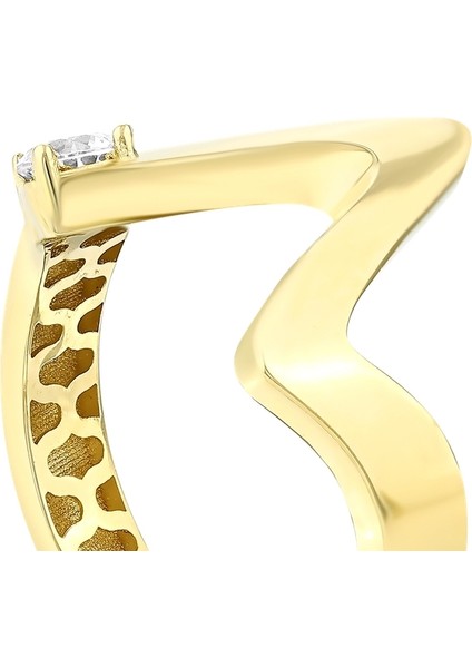 Tasarım Altın Yüzük - 14K