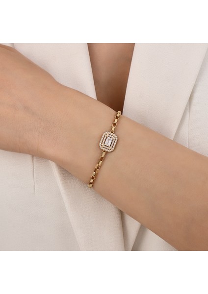 Altın Baget Bileklik - 14K