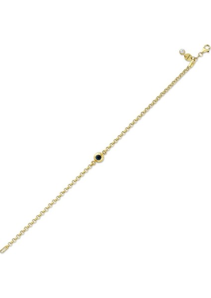 Nazar Boncuklu Altın Bileklik - 14K fırsatları