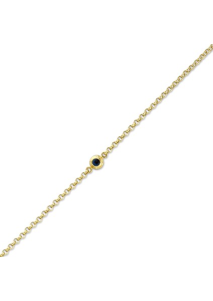 Nazar Boncuklu Altın Bileklik - 14K indirimleri