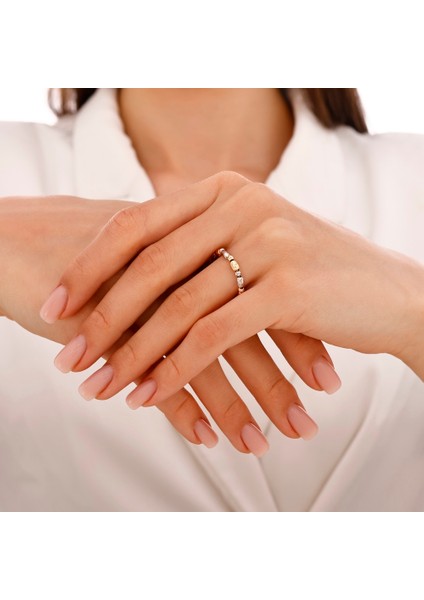 Altın Tasarım Yüzük - 14K