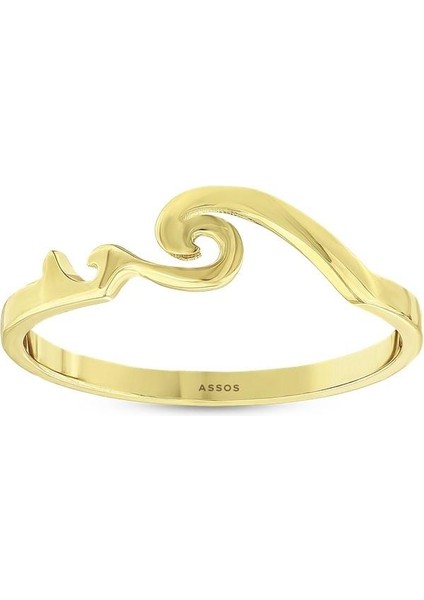 Tasarım Altın Yüzük - 14K