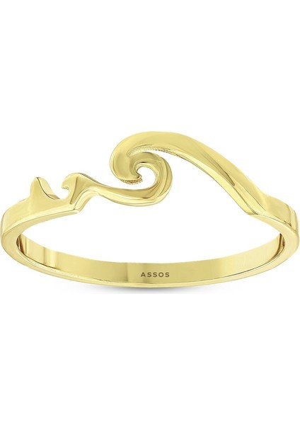 Tasarım Altın Yüzük - 14K