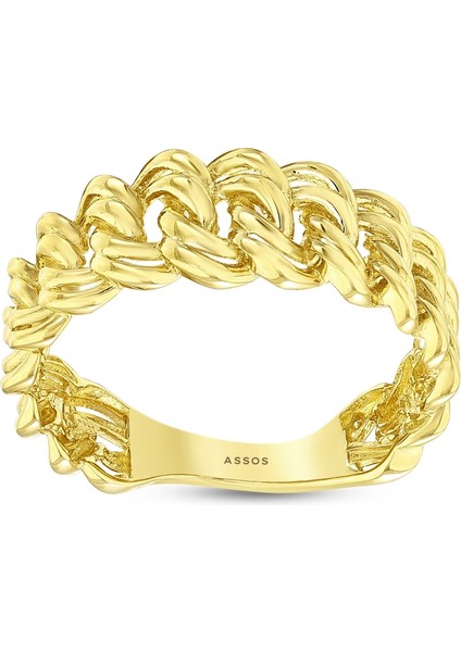 Tasarım Altın Yüzük - 14K